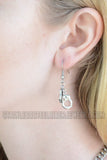 Biker Jewelry Ladies Double Handcuff French Wire Earrings Stainless Steel SE27