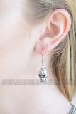 Heavy Metal Jewelry Ladies Vampire Skull French Wire Earrings Stainless Steel SE1621