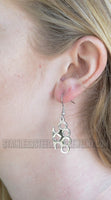 Jewelry Ladies Brass Knuckles French Wire Earrings Stainless Steel SE2