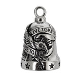 Eagle Ride Bell® Live to Ride / Ride to Live Stainless Steel RB3