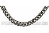 Heavy Metal Jewelry Men's Tattoo Hook Necklace Stainless Steel SN1791