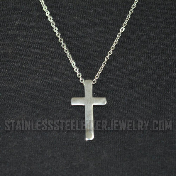 Cross Pendant / Charm Necklace Stainless Steel Religious Jewelry SP109