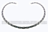Heavy Metal Jewelry Ladies Cuff Necklace Stainless Steel SN2460
