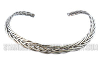 Heavy Metal Jewelry Ladies Cuff Necklace Stainless Steel SN2480