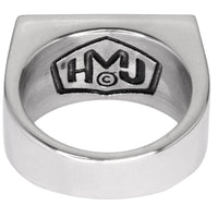 "USAF" Signet Military Ring Air Force Stainless Steel Unisex Ring SR101