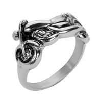 Ladies Motorcycle Ring Stainless Steel SR104