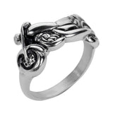 Ladies Motorcycle Ring Stainless Steel SR104