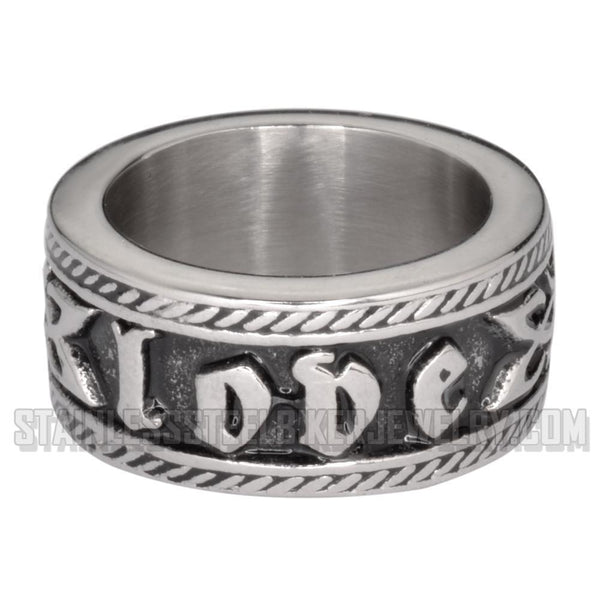 Heavy Metal Jewelry Ladies Love Ring Stainless Steel SR1083