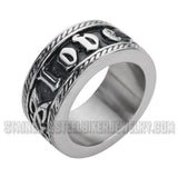 Heavy Metal Jewelry Ladies Love Ring Stainless Steel SR1083