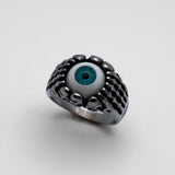Heavy Metal Jewelry Ladies Eyeball Ring Stainless Steel SR150