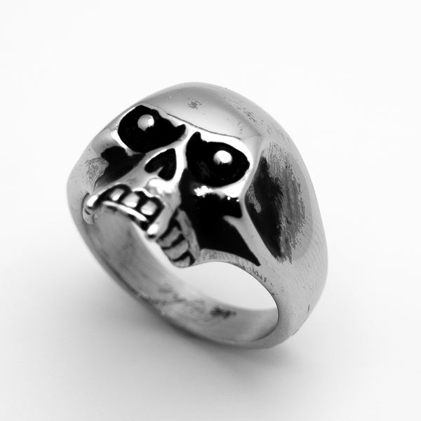 Vampire Fang Skull Ring Unisex Biker Jewelry Ring Stainless Steel SR15