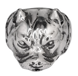 Heavy Metal Jewelry Men's Pit Bull Ring Stainless Steel SR178