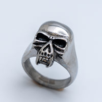 Heavy Metal Jewelry Men's Vampire Skull Stainless Steel Ring SR181