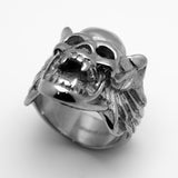 Gargoyle Skull Ring Men's Stainless Steel SR18