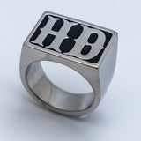 Men's Jewelry HD Biker Ring Stainless Steel SR195