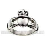 Claddagh Ring Wedding Band Unisex Stainless Steel Ring SR67S