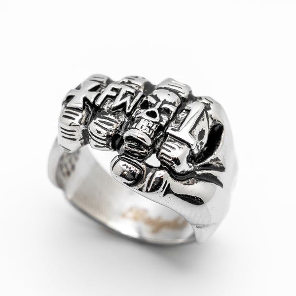 FTW "Fist" Ring Unisex Biker Ring Stainless Steel SR72