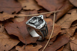 Motorcycle Eagle Ring Biker Stainless Steel Ring SR86