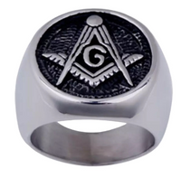 Masonic Signet Ring Unisex Stainless Steel SR88