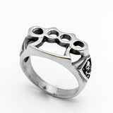 Brass Knuckles Ring Stainless Steel SR96